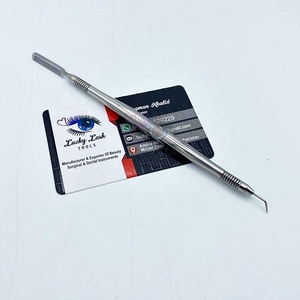 Peigne d'outil de levage de cils en acier inoxydable entièrement poli de haute qualité pour séparer les extensions de cils Gel de lotion de marque privée - Product Image 5