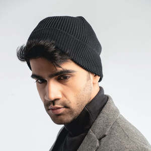 Gorro de punto de lana de invierno Unisex, gorro transpirable suave y cálido, gorros lisos de alta calidad para unisex, secado rápido, venta al por mayor de fábrica - Product Image 6