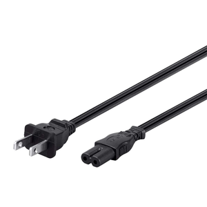 Para cable de alimentación negro SVT2 certificado por UL 2,50 Mtrs Cable duradero y flexible para aplicaciones de electrónica de consumo - Product Image 3