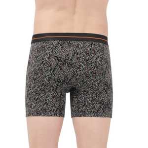 2025 Top nouvelle qualité personnalisé Modal sans couture sans trace taille haute Boxer slip couleur unie glace soie sous-vêtements pour hommes antibactérien - Product Image 4