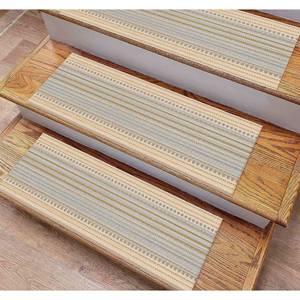 Patchwork Printed Wool Rug Traditional Kilim Design Beige & Gray <b>Pet</b> Friendly <b>Step</b> Rug with Latex Backing - Product Image 3