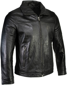 Venta al por mayor de invierno grueso chaqueta de cuero de vaca proveedor personalizado logotipo en relieve Forro Cierre de cremallera transpirable OEM de Pakistán - Product Image 6