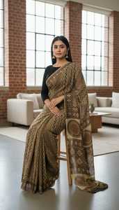 Saris pour femmes très vendus, vêtements culturels avec un design élégant, une texture équilibrée et un attrait avant-gardiste pour les femmes modernes - Product Image 6