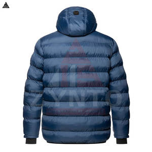 Wholesale Premium Quality Puffer Jacket For <b>Man</b> Custom Color Plus Size <b>Warm</b> Protective Solid <b>Coat</b> Breathable Puffer Jacket - Product Image 2