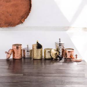 Vaso de vela pulido de acero inoxidable con diseño atractivo, tarro de vela con forma de piña para fiesta - Product Image 4