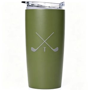 Gobelet isotherme en acier inoxydable pour le golf avec couvercle, logo personnalisé de club de golf, tasse à café de voyage réutilisable, gourde sport pour le golf - Product Image 3