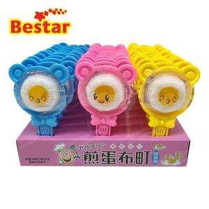 Fabricante de gomitas de 20g, dulces de fiesta personalizados, pudín, huevo, gelatina, Caramelo Suave con caramelo popelado - Product Image 4