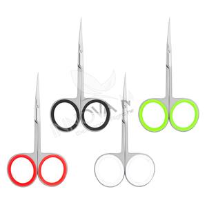 Tijeras rusas para cutículas de acero inoxidable de primera calidad con precisión de punta fina para el cuidado de las uñas y el recorte de cutículas, respetuosas con el medio ambiente - Product Image 6