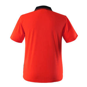 Camisetas Polo de Manga Corta de Poliéster Impermeables y Antibacterianas al por Mayor, Ropa de Trabajo de Alta Visibilidad con Reflectores de Seguridad para la Construcción - Product Image 4