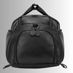 Premium Vintage en cuir véritable hommes sac de sport fermeture éclair grande capacité bagages de voyage pour événements visites voyages d'une nuit - Product Image 3