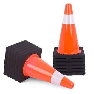 70cm 700mm 28inch PVC High-Intensity Prismatic Reflective IP55 Protection Safety Flexible Road Traffic <strong>Cone</strong> For Construction - Product Image 6