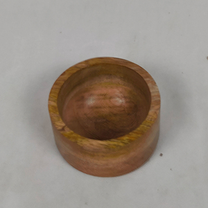 ชามไม้เนื้อแข็งธรรมชาติ 100% งานฝีมือคุณภาพสูง ดีไซน์ทันสมัย ขัดเงาอย่างสวยงาม เหมาะสำหรับใช้ในครัว - Product Image 1