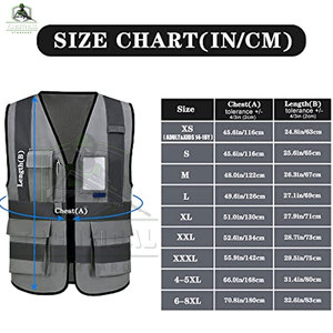 เสื้อกั๊กนิรภัยแบบมีไฟ LED กันน้ำ ANSI Class 1 รุ่นใหม่ ไซส์ใหญ่ ระบายอากาศได้ดี ผลิตจากโพลีเอสเตอร์ แห้งเร็ว รับสกรีนโลโก้ คุณภาพสูง - Product Image 6