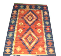 Vente chaude réversible à motifs doux coton tissé tapis lavable tapis de sol Durable pour la vie quotidienne salle à manger chambre utilisation