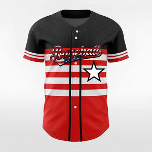 Maillot de baseball d'hiver respirant personnalisé sublimé, pull de sport, nom et numéro personnalisés, maillot d'équipe - Product Image 1