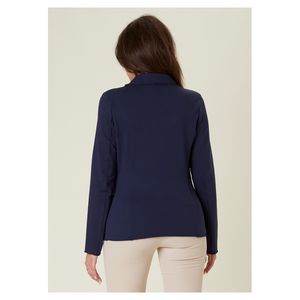 Chaqueta de Algodón Informal para Mujer, Chaqueta de Algodón con Botonadura Única, Diferentes Colores Disponibles, Hecho en Italia para Todas las Estaciones - Product Image 4