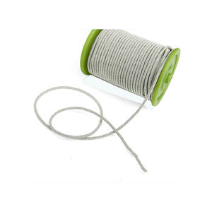 Cordón Plano Metálico Dorado para Bolsos, Prendas y Zapatos - para Lazos y Curvas con Acabado Recubierto - Product Image 3