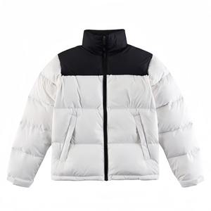 Veste d'hiver matelassée pour homme en gros avec fermeture éclair, col montant, entièrement personnalisable, design OEM pour temps froid - Product Image 3