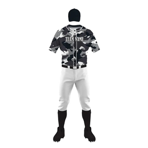 Uniforme de béisbol ligero y transpirable OEM para hombre, Impresión de logotipo personalizado, conjuntos de ropa deportiva de secado rápido - Product Image 2