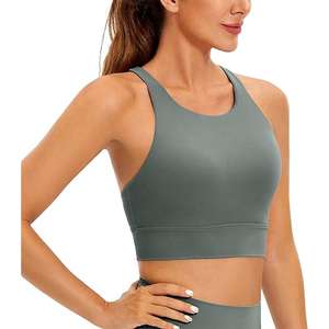 Soutien-gorge de sport pour femmes Nouvelle arrivée Respirant OEM Custom Made 2025 Quick Dry Training Bra Yoga Fitness Workout Gym Bra High Quality - Product Image 6