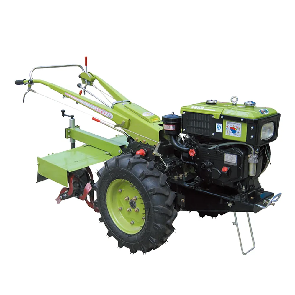 Hochwertiger Farm Mini Diesel Zweirad 8 PS/10 PS/12 PS/15 PS Mini Walking Hand Traktor besten Preise