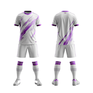 Nuevo Conjunto de Uniforme de Fútbol, Camiseta y Pantalones Cortos Motion Line, Ropa Deportiva para Equipo, Kit de Entrenamiento - Product Image 1