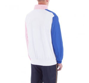 เสื้อกันลมสำหรับผู้ชายเสื้อแนวสตรีทแบบสปอร์ตสีตัดกันทรงสปอร์ตสำหรับใส่โลโก้ได้ตามต้องการ - Product Image 2