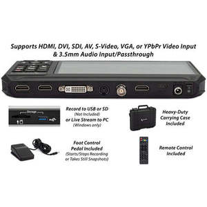 Boîtier de capture vidéo HD Ultimate 3.0 - Enregistrez et diffusez des vidéos à partir de sources vidéo HDMI, DVI, SDI, RCA/AV, VGA et YPbPr - Non - Product Image 4