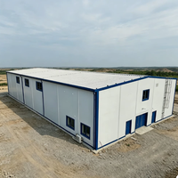 Bodega de Estructura de Acero para Almacenamiento en Frío, Galpón de Acero con Paneles Aislantes