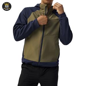 แจ็กเก็ตผ้านิ่มสำหรับผู้ชายเสื้อแจ็คเก็ตลำลองคอตั้งสำหรับฤดูหนาวโลโก้ตามสั่ง - Product Image 2