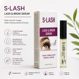 Sérum pour les cils et les sourcils Slash 10ml |   Formule de peptides conditionnateurs avec biotine et Procapil |   Soins de beauté quotidiens - Product Image 2