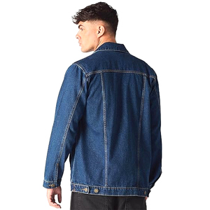 2026 Wholesale Custom Made Men's Classic Casual <b>Denim</b> <b>Jacket</b> - <b>Lightweight</b> and Stylish Jean <b>Jacket</b> High Quality Made in Pakistan - Product Image 5