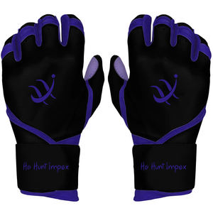 Gant de baseball professionnel sur mesure pour hommes et femmes Gants de frappe de baseball Softball pour adultes en cuir personnalisé antidérapant - Product Image 2