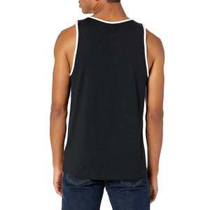 Haute qualité hommes débardeur vêtements de sport 100% coton impression personnalisée entraînement vente chaude hommes débardeur prix abordable - Product Image 3