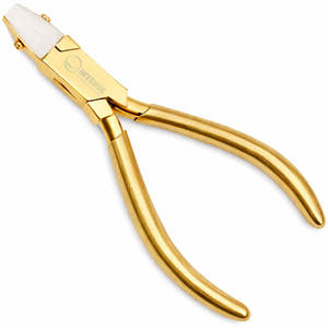 High Quality Double Nylon Jaw <b>Flat</b> <b>Nose</b> <b>Pliers</b> for Jewelry Non Slip Grip Jewelry Wire Shaping Tools - Product Image 3