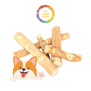 El palo para masticar de madera de café duradero para perros mantiene los dientes limpios y fuertes desde la fabricación de Vietnam - Product Image 1