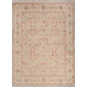 Alfombra Gulmarg Moderna con Estampado Floral, Modelo Pae-5675, Tejida a Mano, Forma Rectangular, Hecha de Viscosa, Poliéster y Nailon - Product Image 1