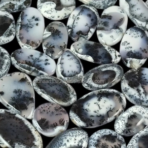 Venta al por mayor de cabujones de ópalo dendrítico natural pulidos a mano, gemas sueltas de cristal curativo a granel - Product Image 4