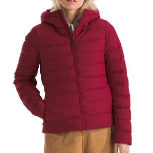 Veste bouffante en nylon pour femmes avec logo imprimé personnalisé de haute qualité Veste d'hiver respirante surdimensionnée à bulles Toile personnalisée en gros - Product Image 1
