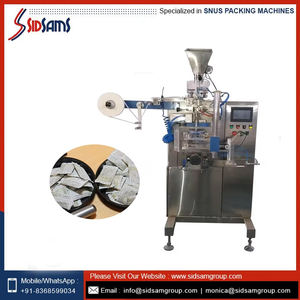 Nueva máquina automática de envasado de bolsitas Snus, la mayoría de las ventas, bolsas de papel para rellenar alimentos en polvo, latas hechas en la India, la mejor máquina Snus - Product Image 5