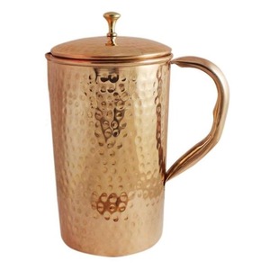 Jarra de Cobre de Calibre Grueso, Diseñada para un Uso Prolongado, con un Aspecto Tradicional, Ideal para las Actividades Diarias en la Cocina - Product Image 1