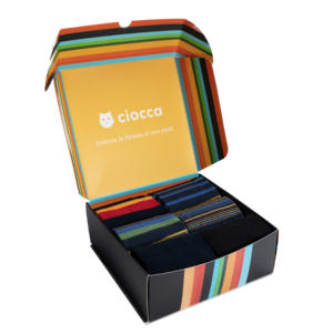 Calzini Caldi in Cotone da Uomo, 6 Paia, Collezione a Righe, Bianchi, Stile Sportivo Quotidiano, Taglia Unica, con Suola Antiscivolo per Sport Invernali - Product Image 2