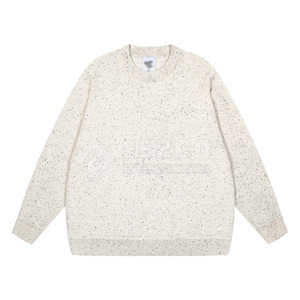Sweat-shirt 100% coton de haute qualité pour hommes avec strass Style de base Service OEM pour la saison hivernale - Product Image 3