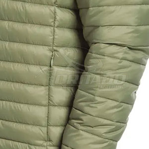Wholesale Custom <b>Men</b> Winter Cotton Filled Puffer Jacket Stand Collar High Quality Quick Dry Breathable Fashion Style Plus Size - Product Image 5