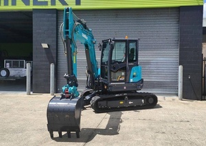 Excavatrice sur chenilles compacte haute puissance SUNWARD SWE60UF à rotation zéro, moteur Yanmar, système hydraulique Kawasaki pour la construction - Product Image 3