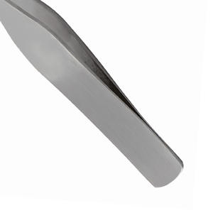 Juego de pinzas para cejas de acero inoxidable al por mayor de fábrica, pegatinas para párpados dobles con boca inclinada para dar forma a las cejas - Product Image 6