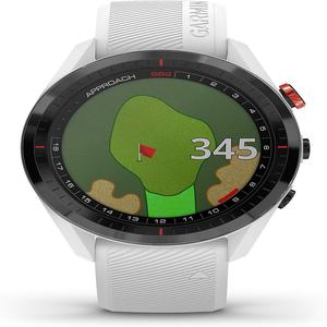 Reloj Deportivo GPS S62 para Golf con Caddie Virtual Integrado, Fibra de Carbono, Cerámica, Correa de Cuero, Cristal de Platino, Versión Profesional - Product Image 1