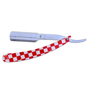 Maquinilla de afeitar de peluquero profesional con hoja cambiable con mango de acero inoxidable de nuevo diseño - Product Image 6