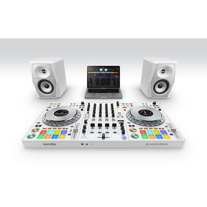 Pi-oneer DJ DDJ-FLX10ตัวควบคุม DJ 4แชนแนลสำหรับ rekordbox และ serato DJ Pro (สีขาว) - Product Image 3
