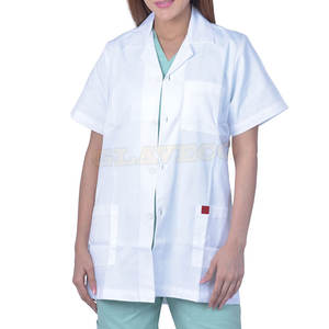 Bata de laboratorio personalizada Bata de laboratorio de alta calidad Tallas grandes Bata de laboratorio para la venta - Product Image 1